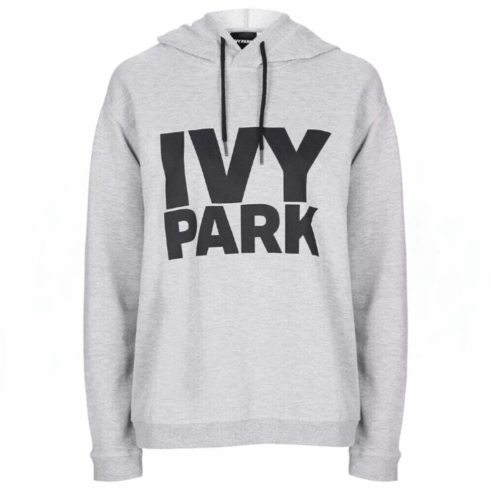 IVY PARK Beyonce Oversized Grey Hoodie Sweatshirt - Small